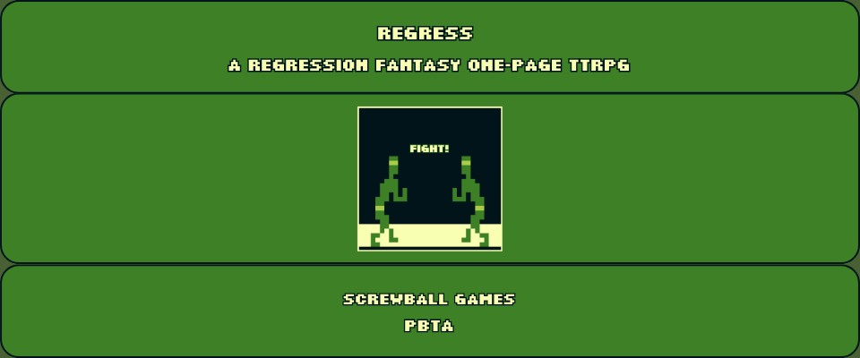 Regress