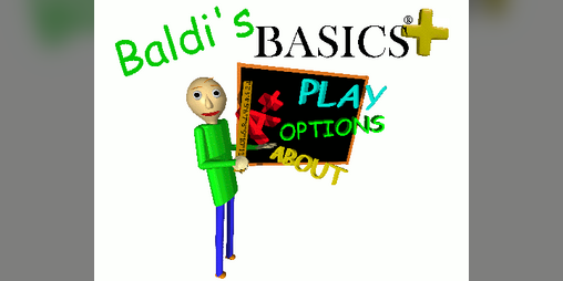 Cover image for Baldi's Basics Plus 0.14.5 Modded