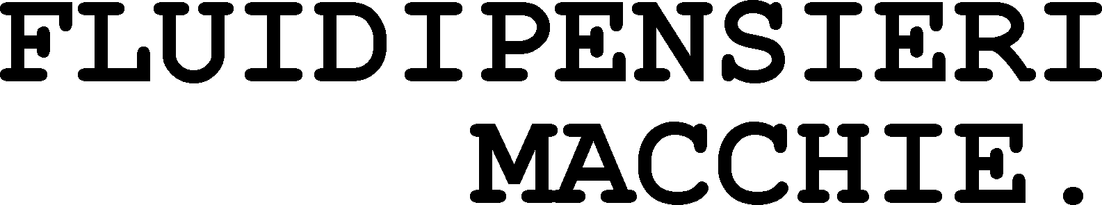 FLUIDIPENSIERI MACCHIE.