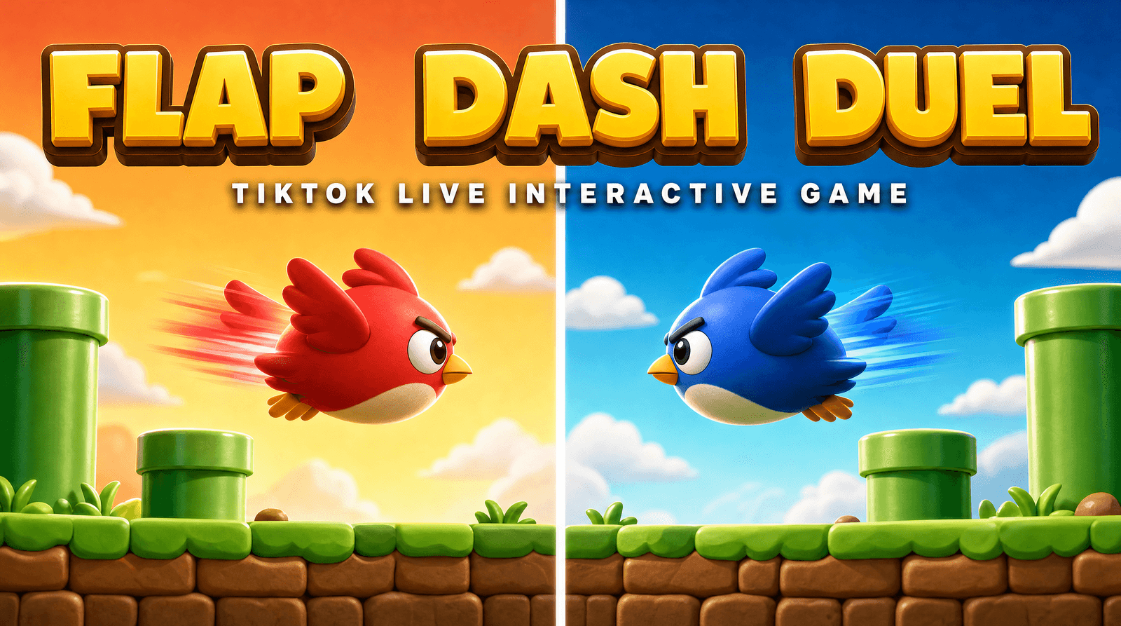Flap Dash Duel - Tiktok Live Interactive Game
