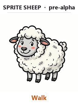 Cover image for Sprite Sheep - Easy 2D sprite sheet