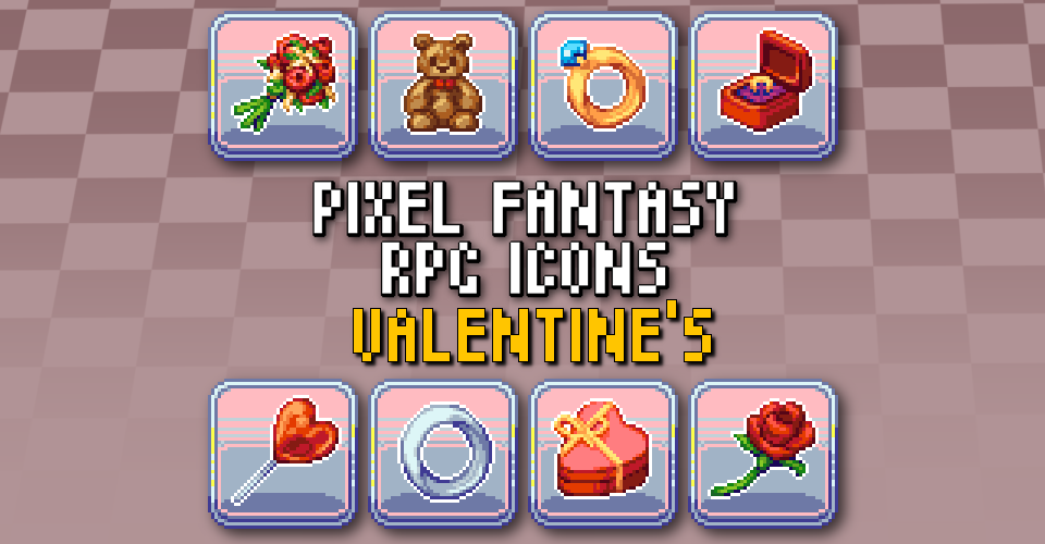 Fantasy 32x32 Icons Pixel Art Collection