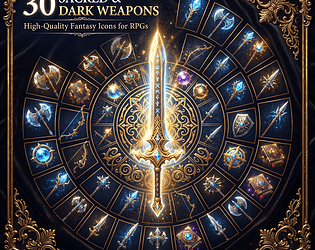 30 Sacred & Dark Weapons Asset Pack [$3.00]