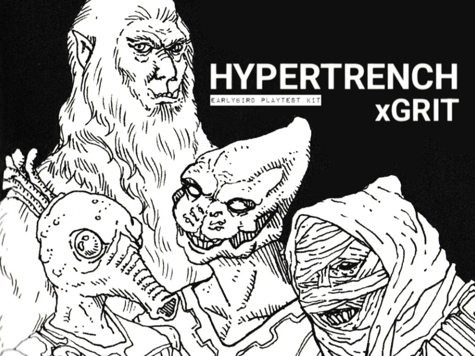 Cover image for HYPERTRENCHxGRIT