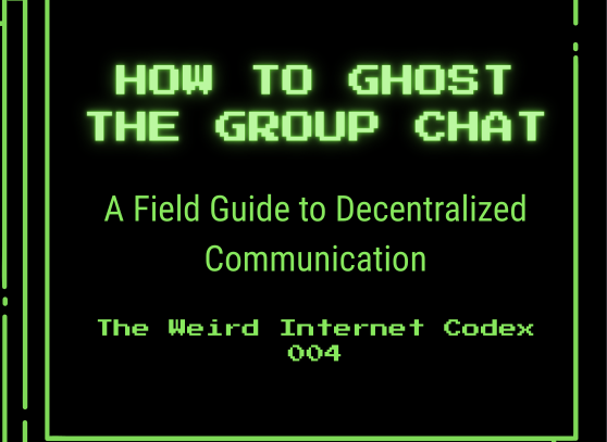 Cover image for How to Ghost the Group Chat