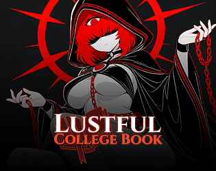 Lustful College Book cover art