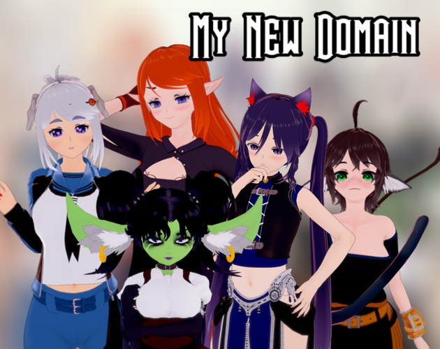 Cover art for My New Domain by CatWithFeets — adult visual novel