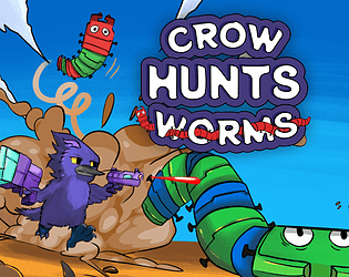 Crow Hunts Worms !