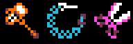 Retro-looking game icons Retro-looking game icons
