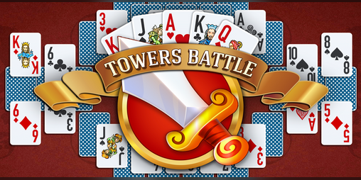 Cover image for Towers Battle Solitaire Tripeaks