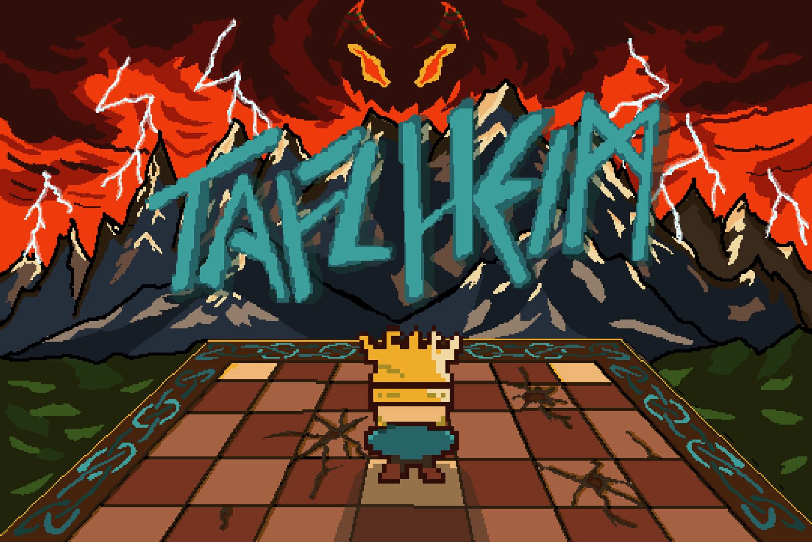 Cover image for Taflheim
