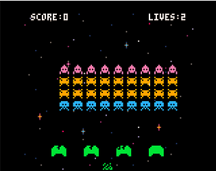Invaders - Pico-8 [Free] [Action] [Windows] [macOS] [Linux]