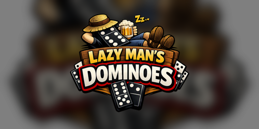 Cover image for Lazy Man's Dominoes (Classic Game)