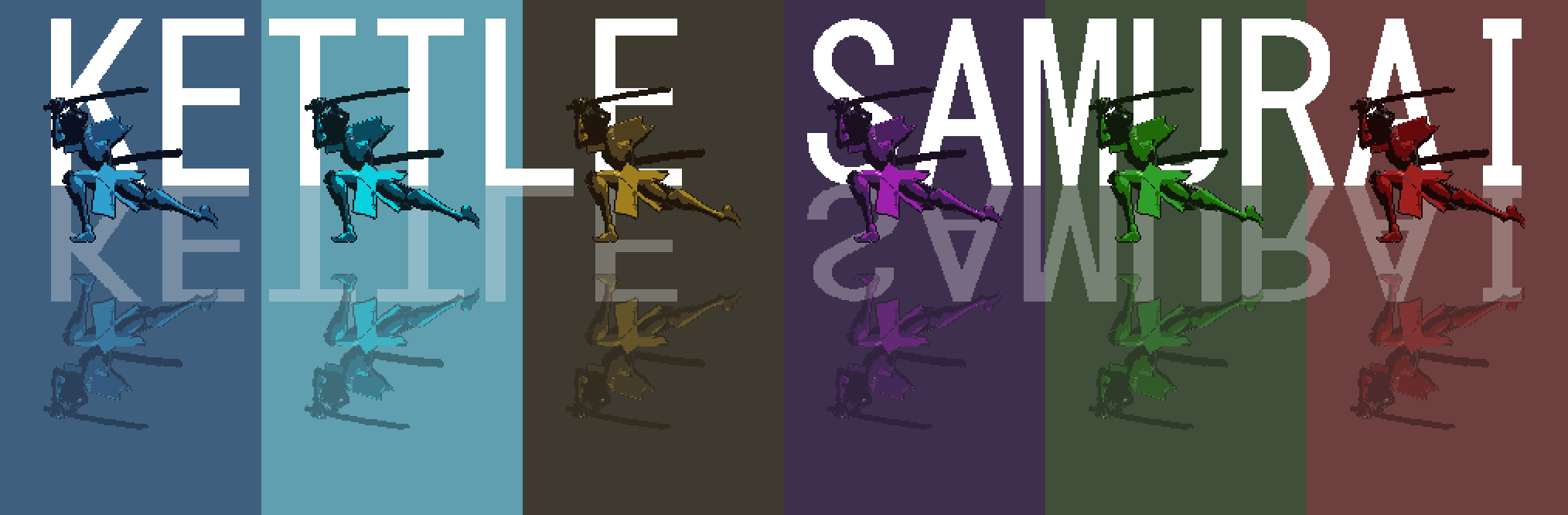 Kettle Samurai : Pixel Art Character Pack