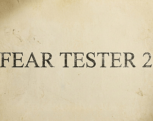 FEAR TESTER 2 [Free] [Other] [Windows]