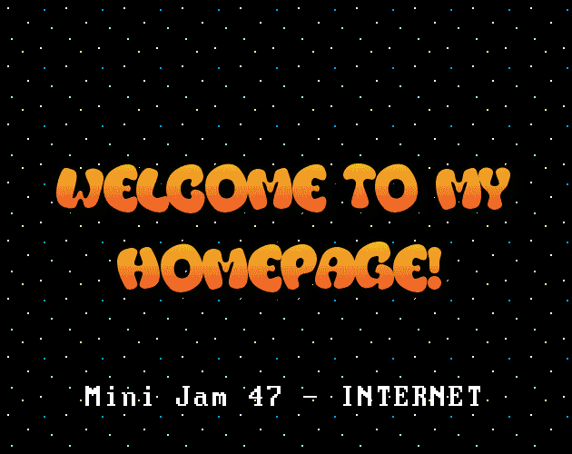 Welcome to my Homepage!