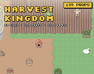 HARVEST KINGDOM - Tileset Pack