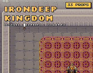 IRONDEEP KINGDOM - Tileset Pack