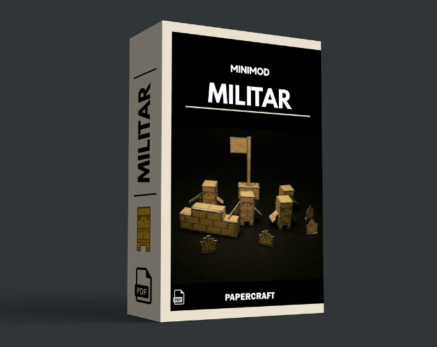 Cover image for MILITAR 02 - MINIMOD (PAPERCRAFT)