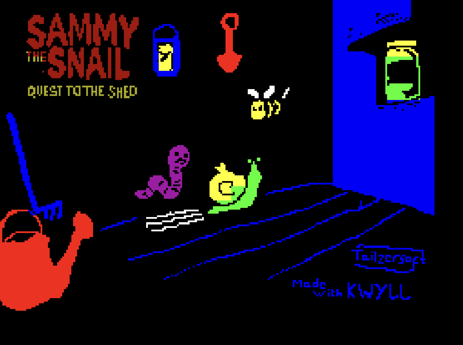 Sammy the Snail - Quest to the Shed by Tailzer