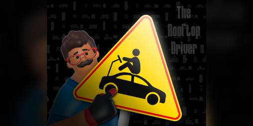 Cover image for The rooftop driver!