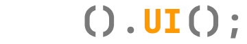 Code UI
