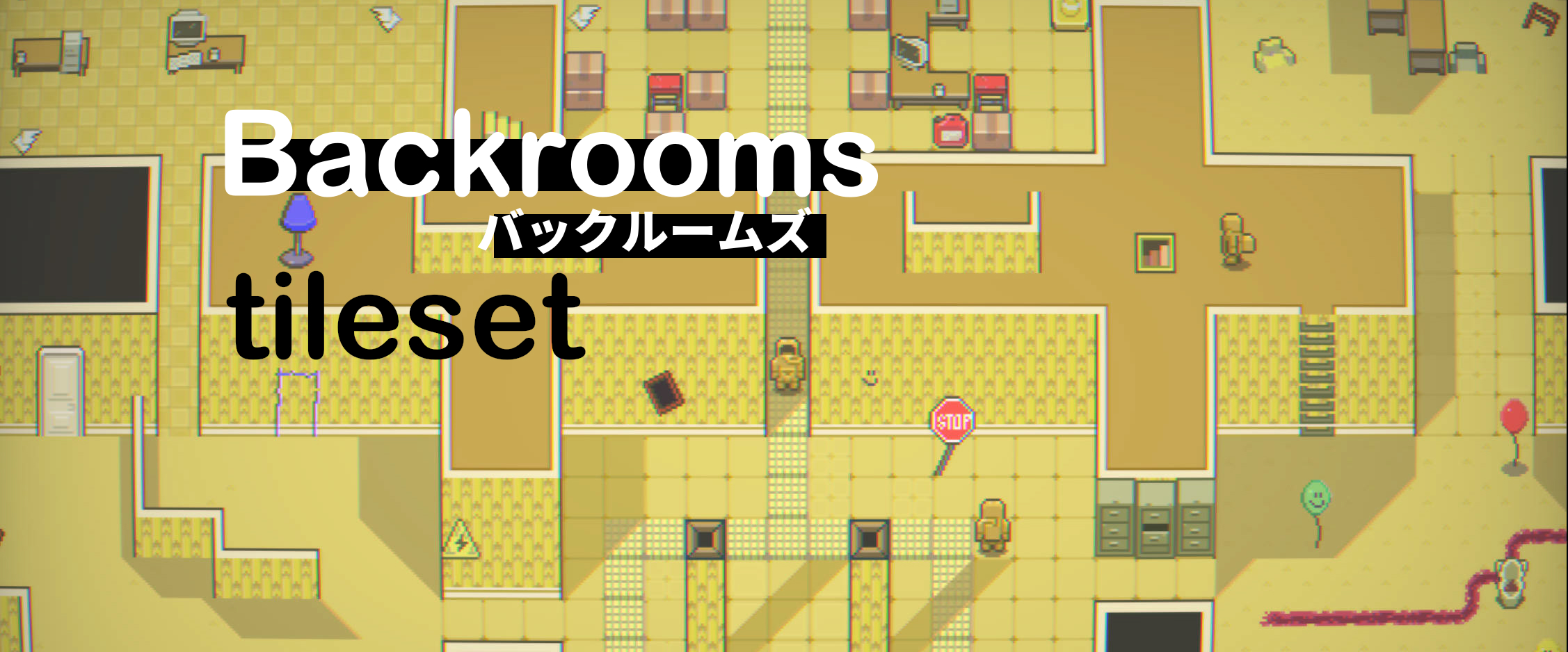 BACKROOMS Tileset for RPGs