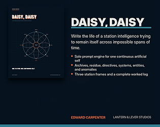 Daisy, Daisy [$15.00] [Role Playing]
