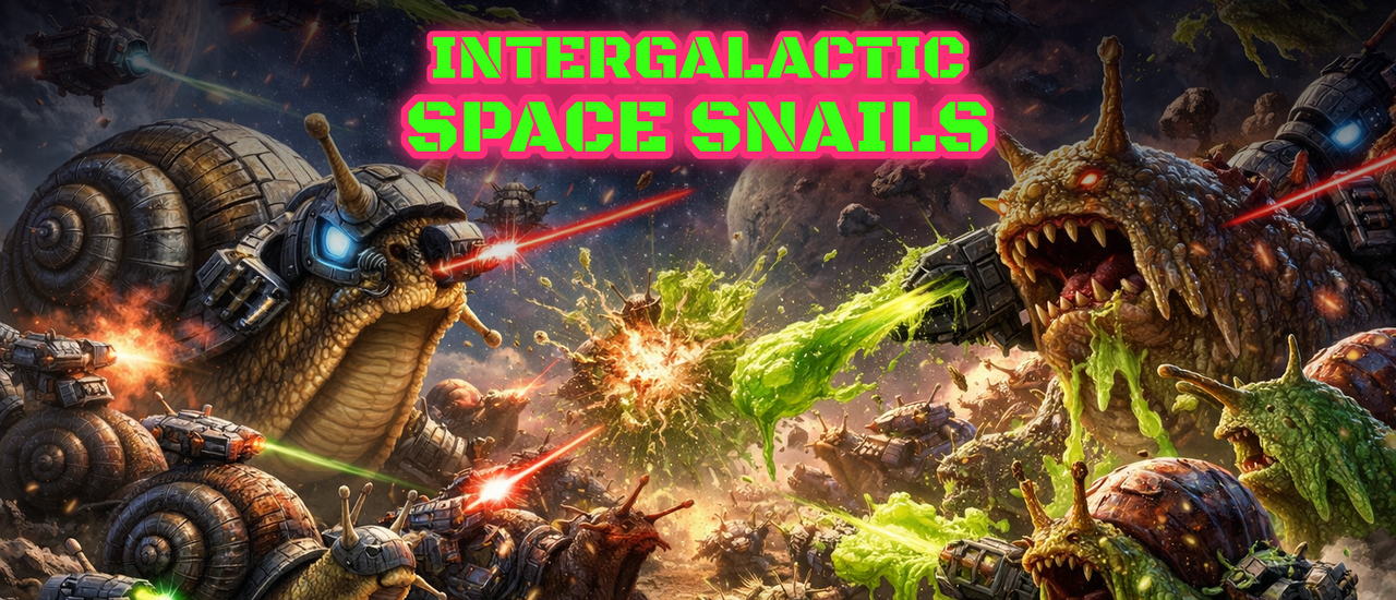INTERGALACTIC SPACE SNAILS