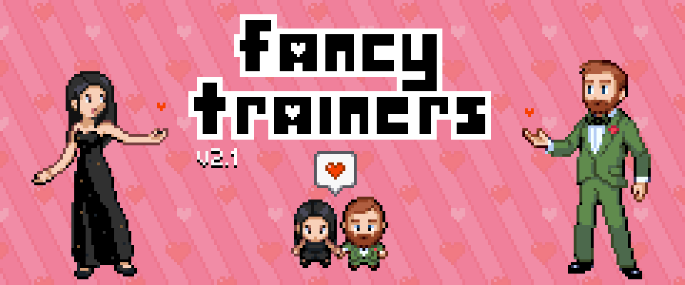 Fancy Trainers — Battle Sprites + Overworld (Free Pack)