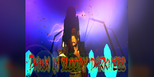 Cover image for Dawn in bloody darkness