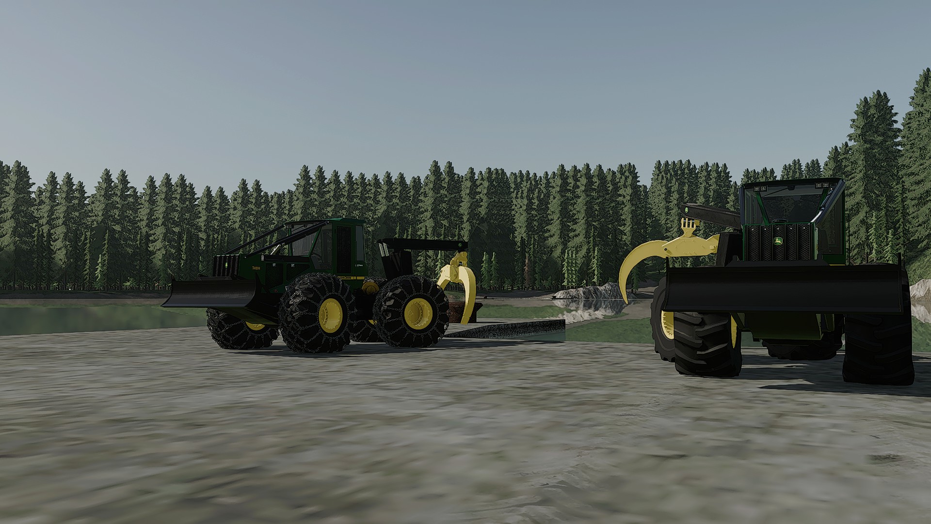 Cover image for Fs22 Deerejack Skider pack