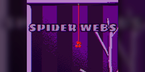 Cover image for SPIDERWEBS