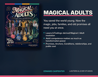 Magical Adults [$15.00] [Role Playing]