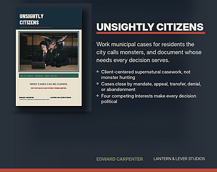 Unsightly Citizens [$15.00] [Role Playing]