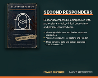 Second Responders [$15.00] [Role Playing]