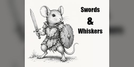 Cover image for Swords & Whiskers - Index Card RPG