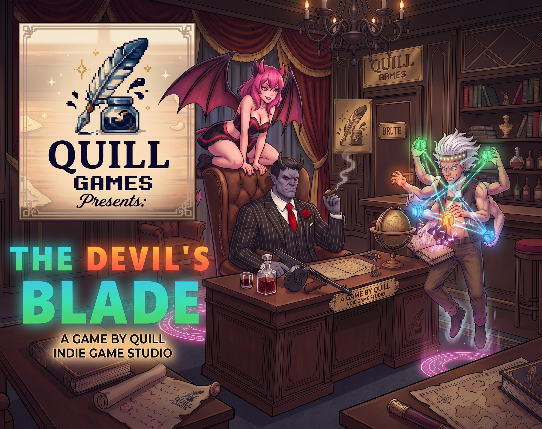 Cover image for The Devil's Blade