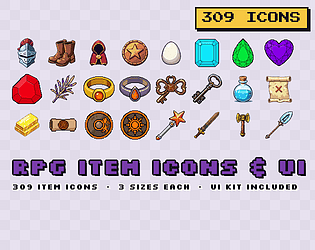 Top game assets tagged Godot and ui-kit - itch.io