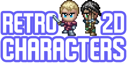 Retro 2D Characters