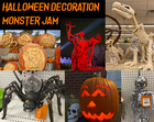 Halloween Decoration Monster Jam jam banner