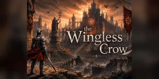 Cover image for The Wingless Crow