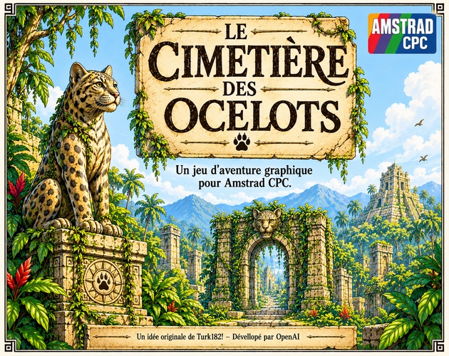 Cover image for Le cimetière des Ocelots