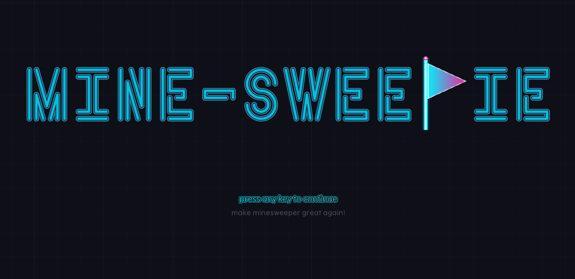 MINE-SWEEPIE (pleasedownload,don'tplayinbrowser)