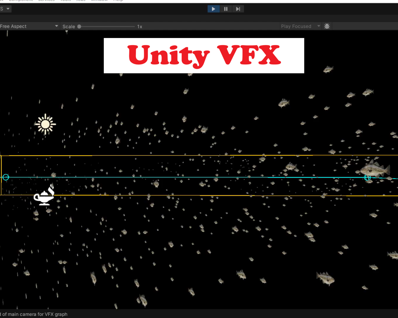 [Unity] GPU Fish Flocking - Compute Shader + VFX Graph by czming