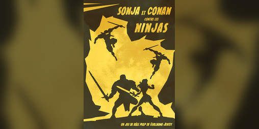 Cover image for Sonja et Conan contre les Ninjas