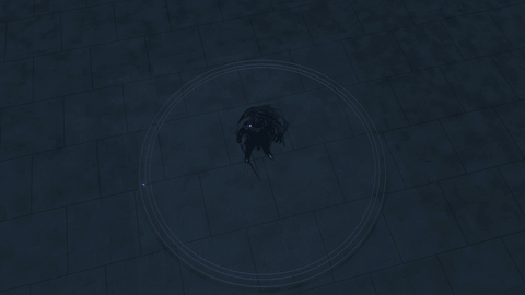 Animated circle-first summoning