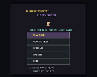 Dungeon Sweeper Floppy game screenshot