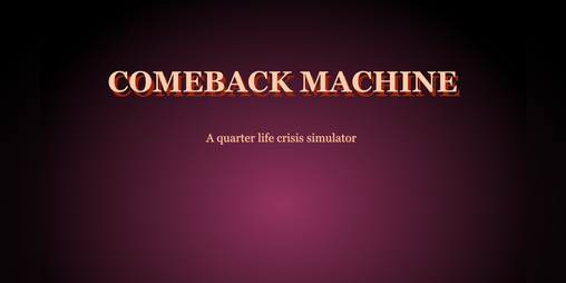 Cover image for Comeback Machine