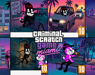 criminal scratch game miami game screenshot